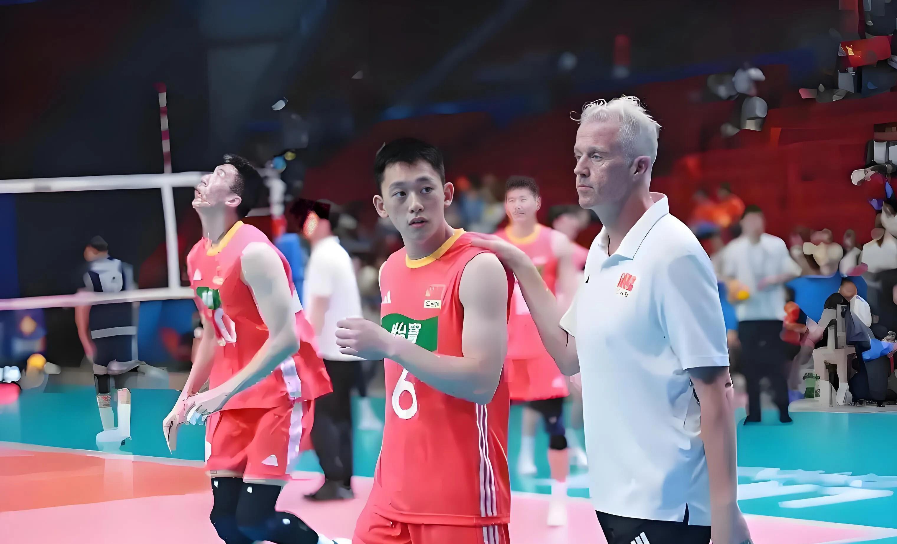 可惜！中国男排1-3遭世界第二法国男排逆转，遭遇六连败
